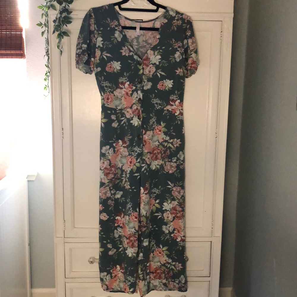 Floral Jumpsuit